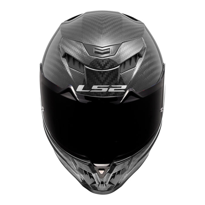 LS2 FF807 Dragon Helmet - Matte Carbon 06