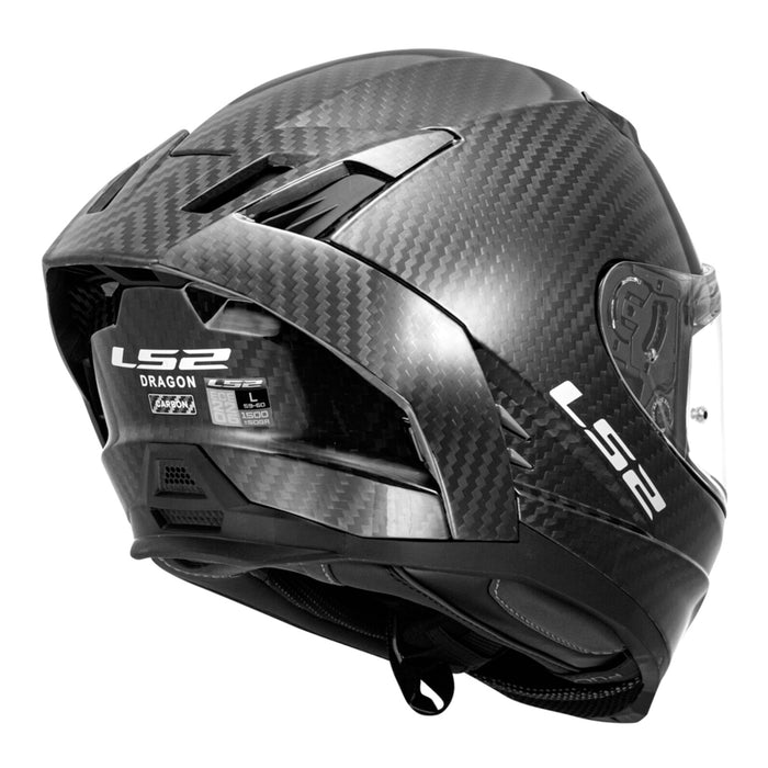 LS2 FF807 Dragon Helmet - Matte Carbon 06