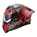 LS2 FF807 Dragon Carbon Enthum Helmet - Black / Red 06
