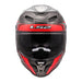 LS2 FF807 Dragon Carbon Enthum Helmet - Black / Red 06