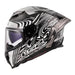 LS2 FF807 Dragon Carbon Enthum Helmet - Black / Silver 06