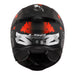 LS2 FF808 Stream II Angry Monkey Helmet - Matte Black / Red 06