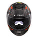 LS2 FF808 Stream II Angry Monkey Helmet - Matte Black / Red 06