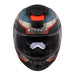 LS2 FF808 Stream II Road Helmet - Matte Black / Blue 06