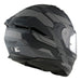 LS2 FF808 Stream II Shadow Helmet - Matte Titanium / Grey 06