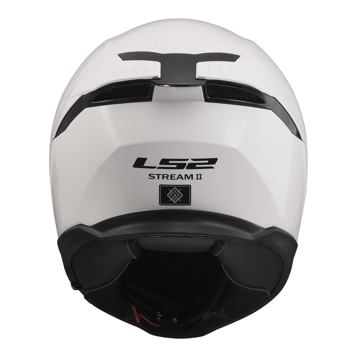 LS2 FF808 Stream II Helmet - White 06