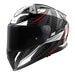 LS2 FF811 Vector IIC Savage Helmet - White / Red / Grey 06