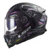 LS2 FF811 Vector II Tropical Helmet - Black / White 06