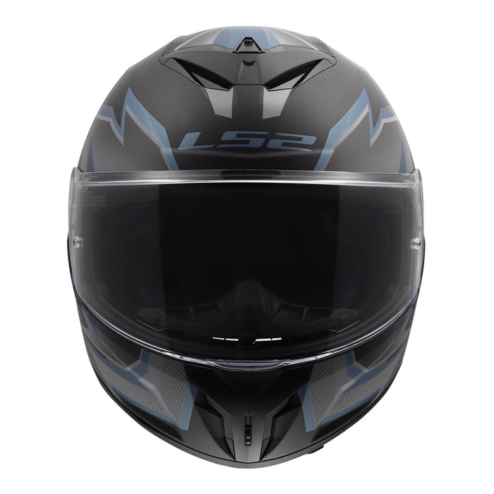 LS2 FF820 Rapid III Xtrem Helmet - Black / Blue Petrol