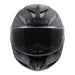 LS2 FF820 Rapid III Xtrem Helmet - Black / Blue Petrol