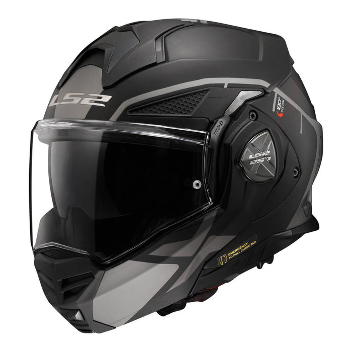LS2 ff901 Advant X Metryk Helmet - Matte Titanium