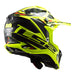 LS2 MX700 Subverter Stomp Helmet - Hi-Vis Yellow / Black 06