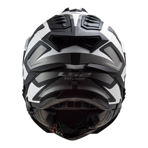 LS2 MX701 Explorer Alter HPFC Helmet - Matte Black / White 06