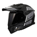 LS2 MX702 Pioneer II Hill Helmet - Matte Black / White 06