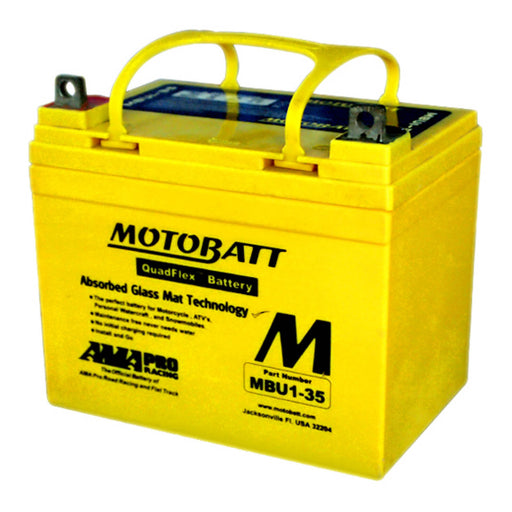 Motobatt Lug Type Terminal, Positive L/H MBU1-35