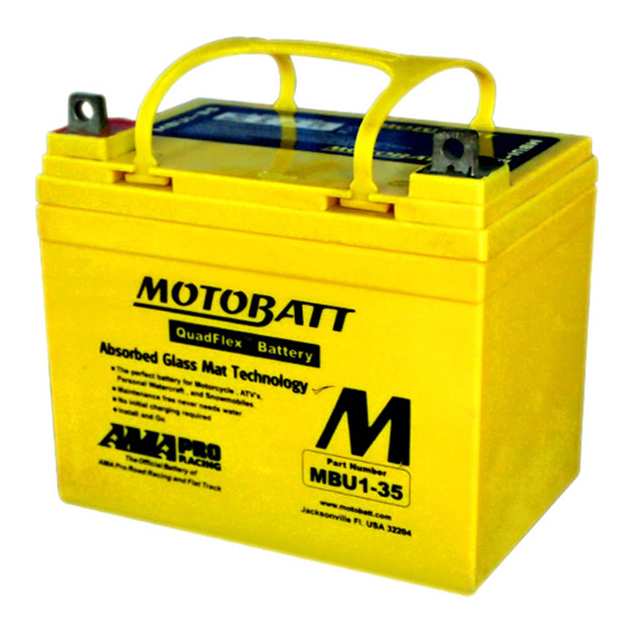 Motobatt Lug Type Terminal, Positive L/H MBU1-35