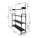 Motobatt 12-Station Maintainer Rack Only