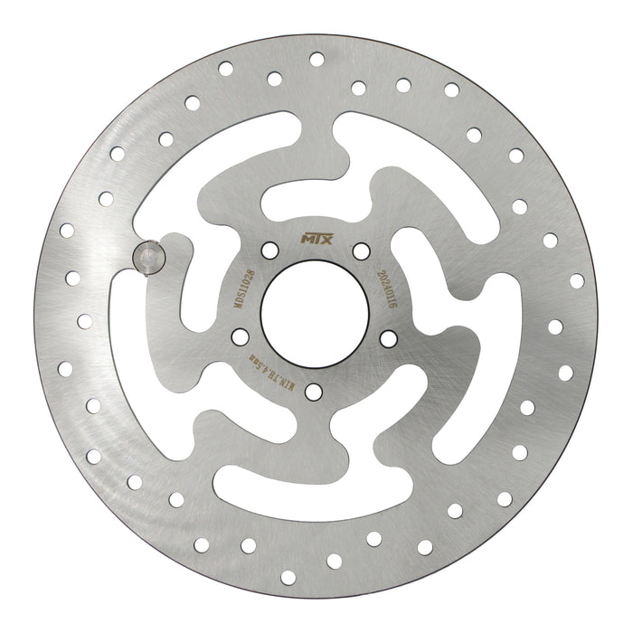 MTX Brake Disc Solid Type - Front Left
