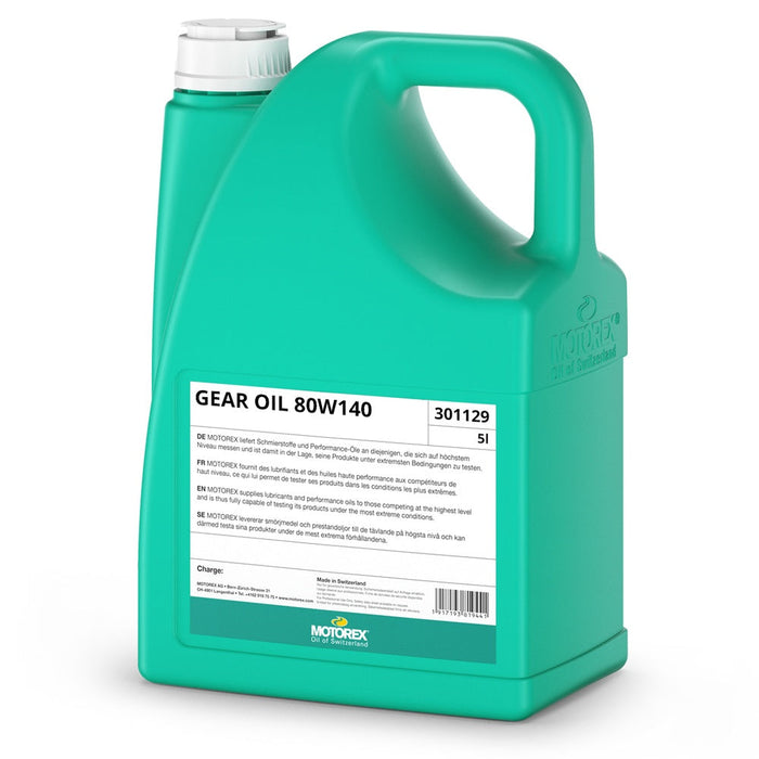 Motorex Gear Oil 80W140 - 5 Litre (4) [301129] Motorex