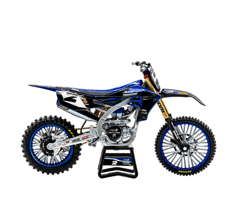 1.12 Yamaha Star Racing Cooper Webb 2024 Scale Model Motorcycle Top Two Moto