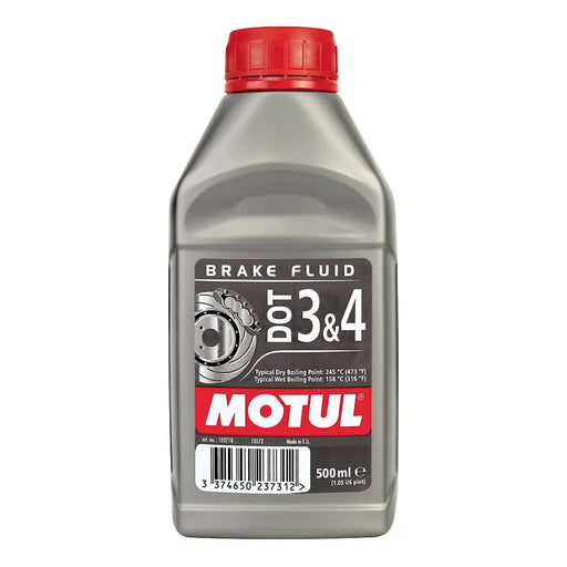 Motul Brake Fluid Dot 3 & 4 500Ml  Ctn12 Motul