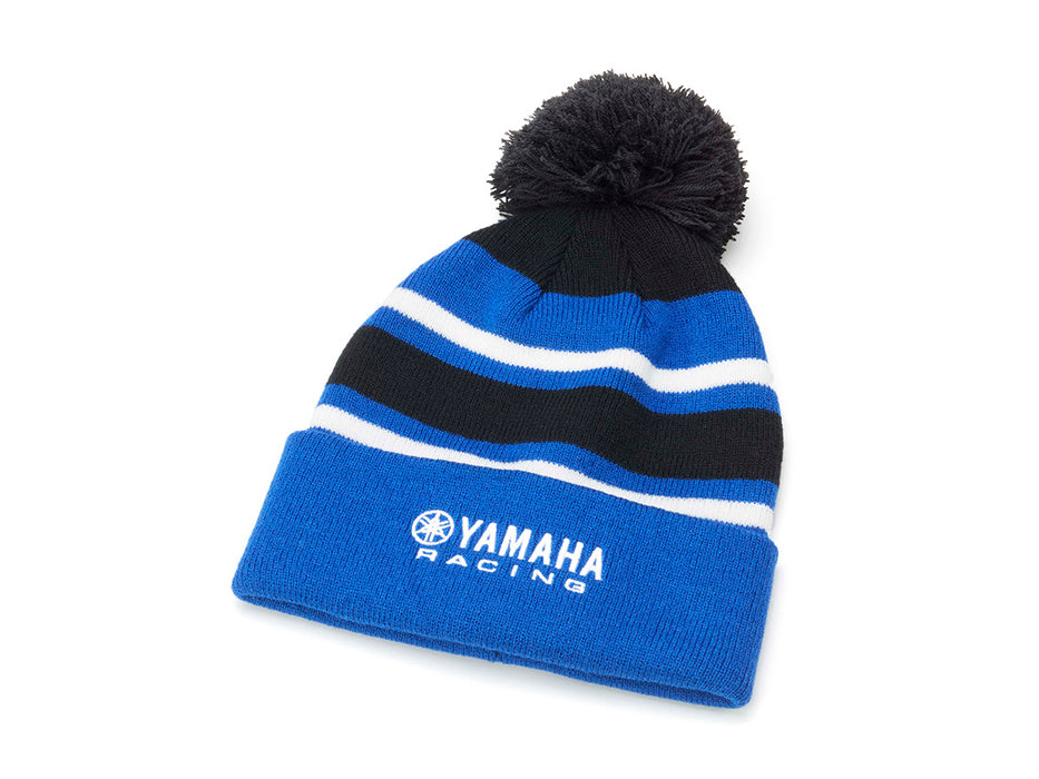 YAMAHA RACING POMPOM BEANIE - ADULT