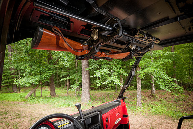 Over Head Gun Rack for 1.75″, 1.625″, and 1.5″ round tube ROPS Seizmik