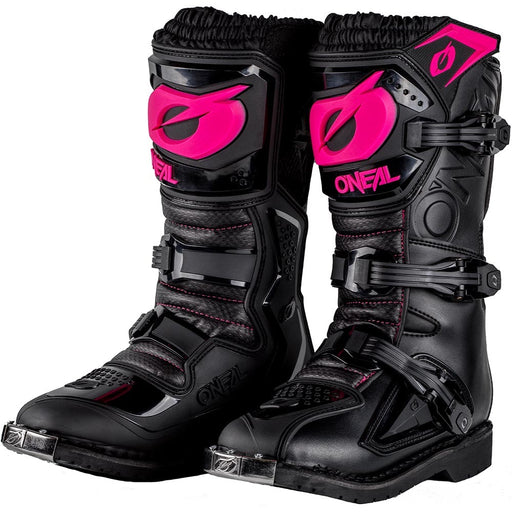ONEAL RIDER YOUTH BOOTS BLK/PINK Oneal