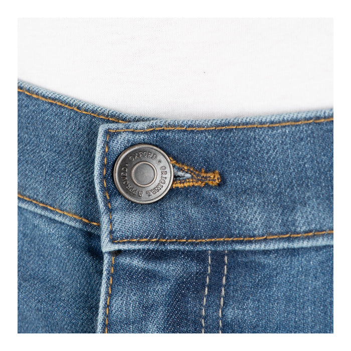 Oxford AA Mens Straight Jean - Mid Blue (Regular)