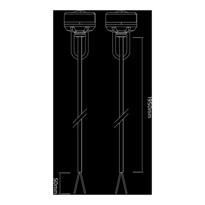 Oxford Run Light - Rear