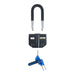 Oxford Boss Alarm 16mm Padlock - Black