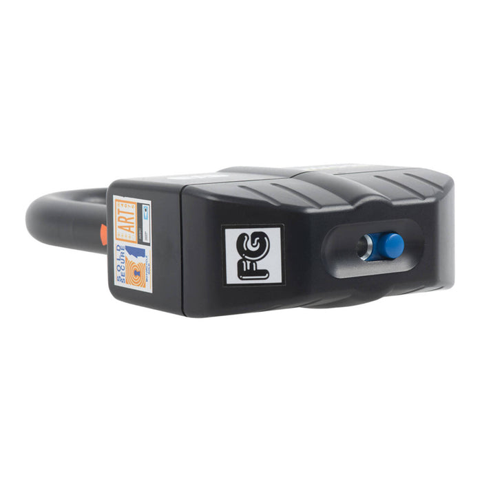 Oxford Boss Alarm 16mm Padlock - Black