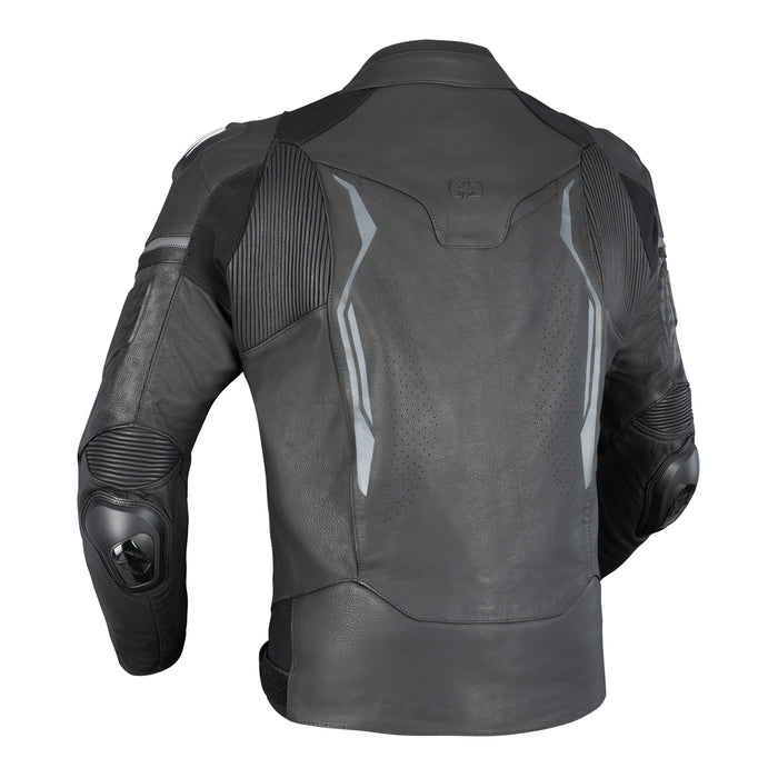 Oxford Nexus 1.0 Leather MS Jacket - Stealth Black