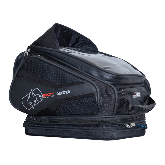Oxford Tank Bag Quick-Release Q30R - Black