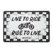Oxford Garage Metal Sign: Ride