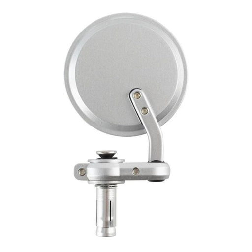 Oxford Bar End Mirrors - Silver (Pair)