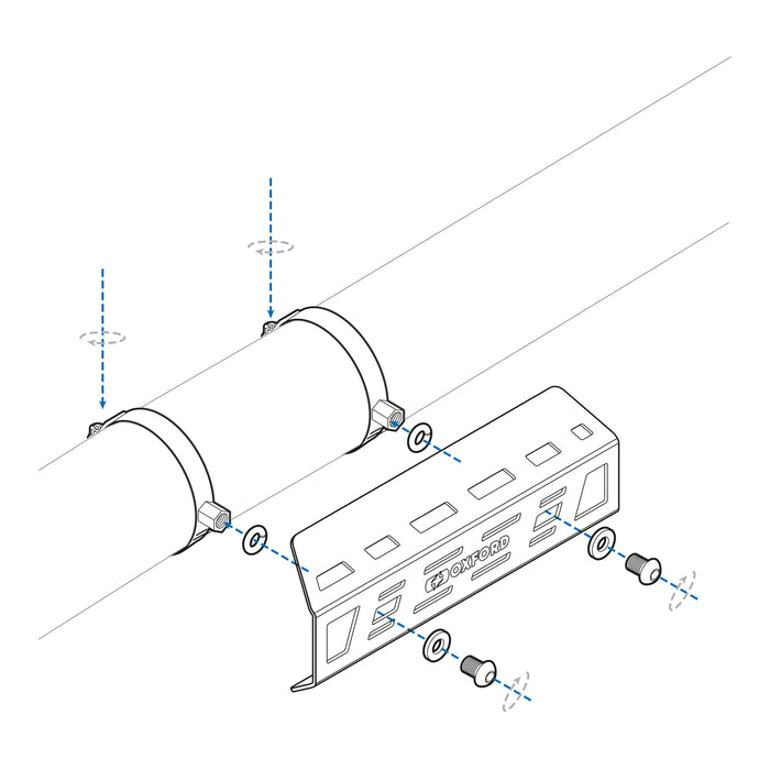Oxford Adventure Exhaust Heat Shield