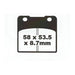 Premier Brake Pads - PV Semi Sintered