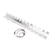 Whites Head Pipe Guard with Clamp - Silver