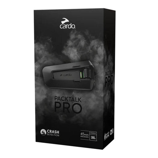 Cardo Packtalk Pro Motorcycle Intercom System Cardo