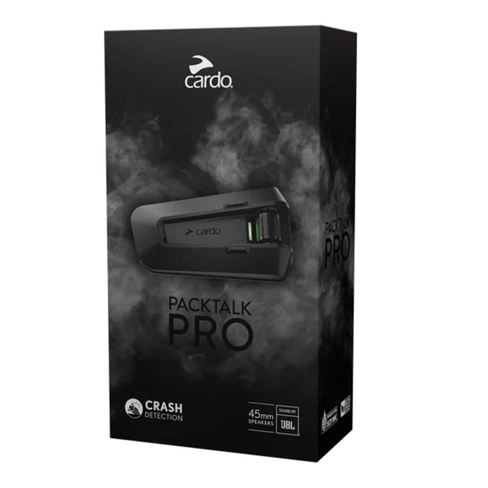 Cardo Packtalk Pro Motorcycle Intercom System Cardo