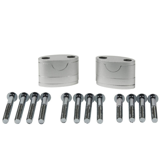RHK Universal 7/8 Adjustable Solid Silver Handlebar Mount RHK