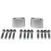 RHK Universal 7/8 Adjustable Solid Silver Handlebar Mount RHK