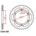 RK Steel Rear Sprocket 49T 520P RK