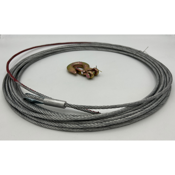 Winch Rope Steel 4500lbs Aussie Powersports