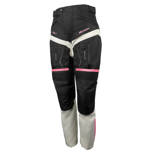 Motodry Rallye 2 Pants Black/Grey/Magenta Motodry