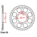 Rear Sprocket - Steel 4L0 SuperSprox