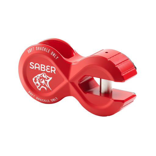 SABER OFFROAD ALLOY WINCH SHACKLE PRO - RED Saber Offroad
