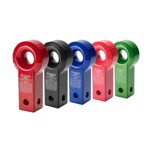SABER OFFROAD ALUMINIUM RECOVERY HITCH - RED Saber Offroad