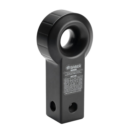 SABER OFFROAD ALUMINIUM RECOVERY HITCH - BLACK Saber Offroad